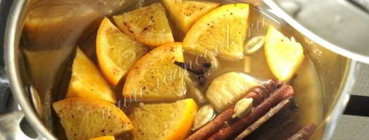 глинтвейн с апельсином. Шаг 4