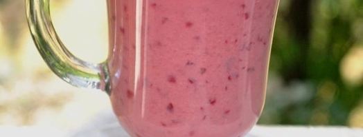 йогуртовый вишневый коктейль. Шаг 4