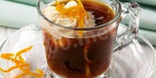 Холодный апельсиновый сок с кофе по-бразильски