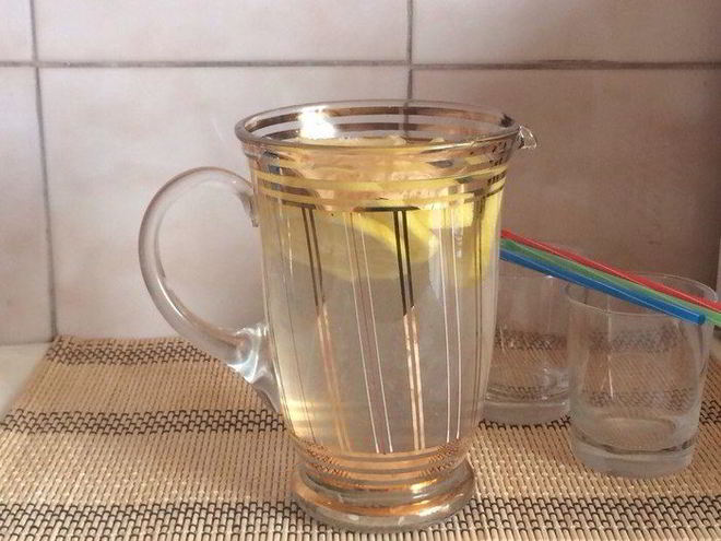 Рецепт холодного напитка с лимоном