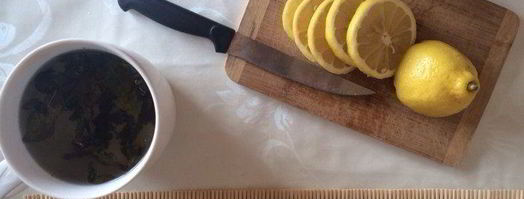 холодный напиток с лимоном. Шаг 3