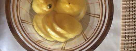 холодный напиток с лимоном. Шаг 4