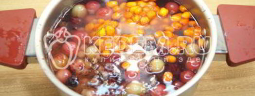 кисель из ягод. Шаг 3