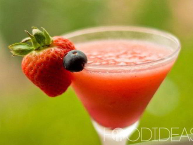 Рецепт клубничного коктейля