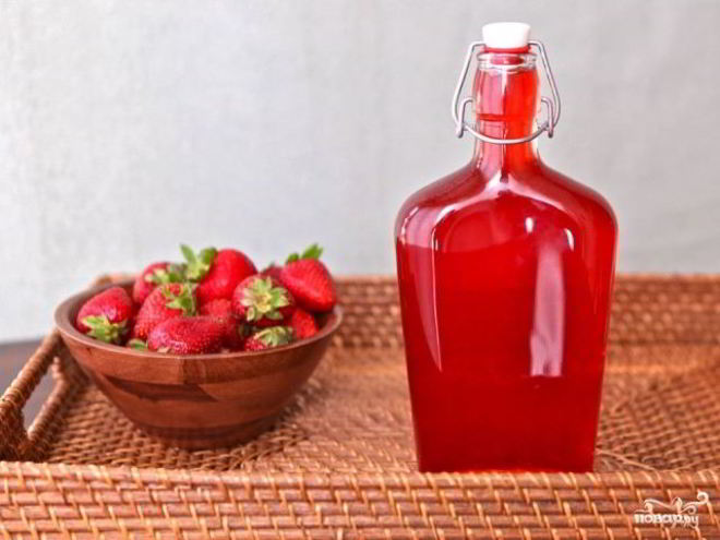Рецепт клубничного сиропа