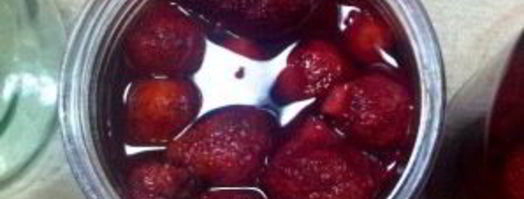 клубника в сиропе на зиму. Шаг 6