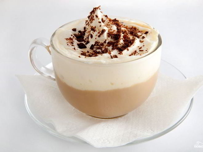 Рецепт кофе с сиропом