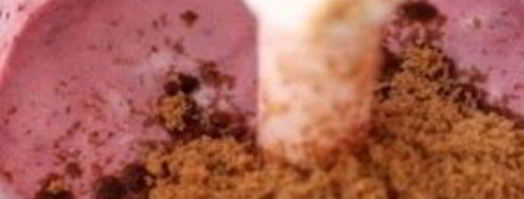 кокосовый коктейль с ягодами. Шаг 3