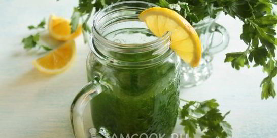 Коктейль из петрушки