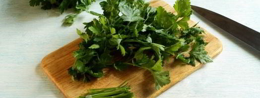 коктейль из петрушки. Шаг 4