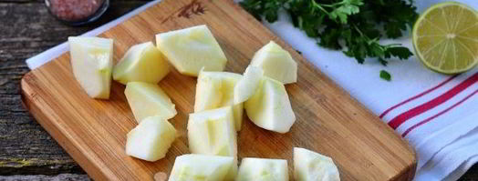 коктейль из сельдерея, огурца, яблока и лайма. Шаг 6