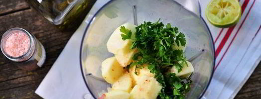 коктейль из сельдерея, огурца, яблока и лайма. Шаг 7