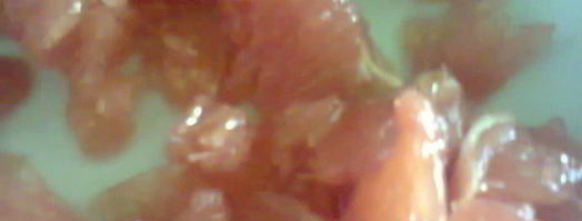 коктейль клубнично-апельсиновый. Шаг 2