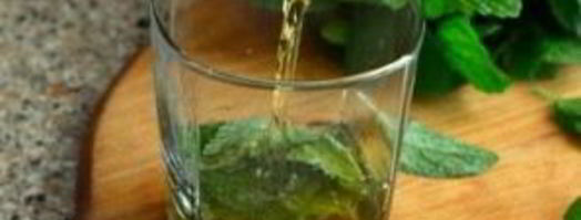 коктейль с мятой. Шаг 2