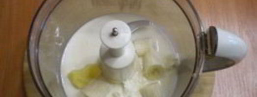 коктейль с зеленым бананом. Шаг 3