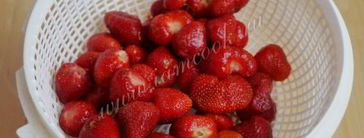 коктейль со сливками и клубникой. Шаг 5