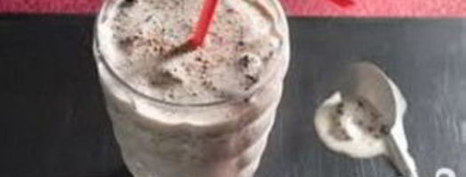 коктейль сюрприз с шоколадной крошкой. Шаг 5