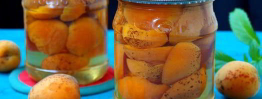 консервированные абрикосы в сиропе. Шаг 4