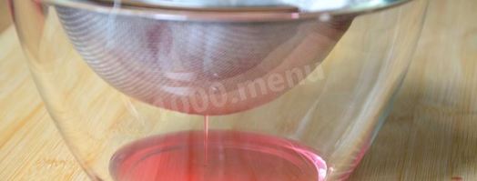 малиновый ликер. Шаг 9