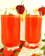 Клубничный лимонад