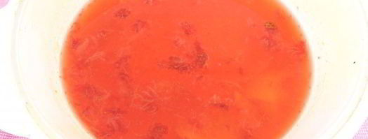 клубничный лимонад. Шаг 3