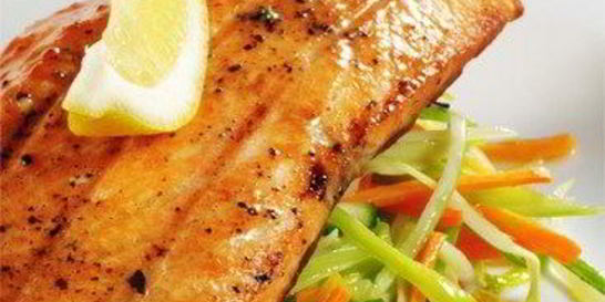 Лосось в кленовом сиропе и имбире