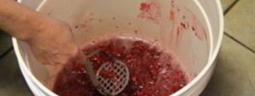 малиновое вино. Шаг 2