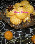 Мандарины в пряном сахарном сиропе