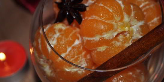 Мандарины в пряном сиропе