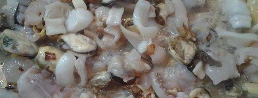 морской коктейль с сыром. Шаг 2