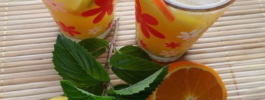 мятно-цитрусовый напиток освежающий. Шаг 9