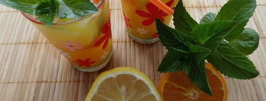 мятно-цитрусовый напиток освежающий. Шаг 10