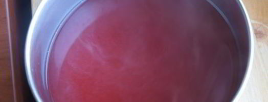 напиток из калины с мятой и медом. Шаг 5