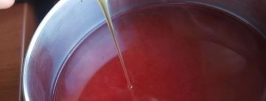 напиток из калины с мятой и медом. Шаг 6