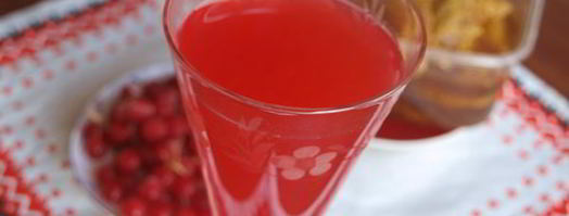 напиток из калины с мятой и медом. Шаг 7