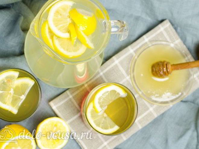 Рецепт напитка из лимона и меда