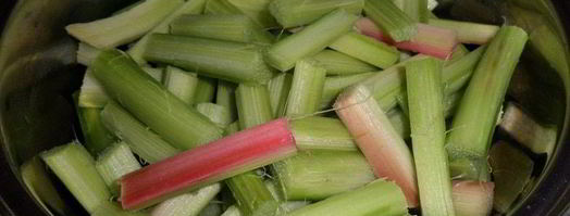 напиток из ревеня и черной смородины. Шаг 2