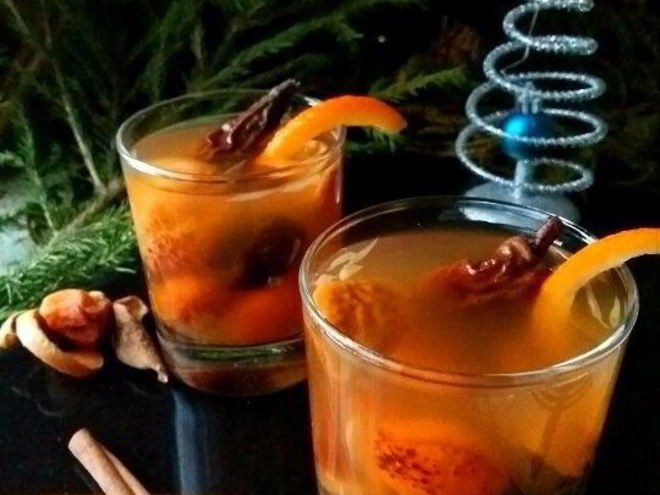 Рецепт напитка из сухофруктов