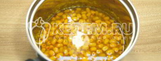 напиток облепиховое солнце. Шаг 3