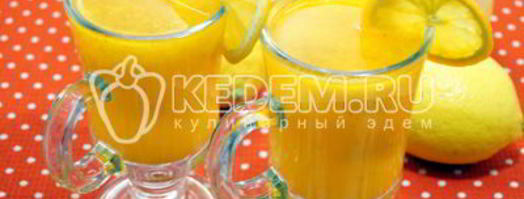 напиток облепиховое солнце. Шаг 8