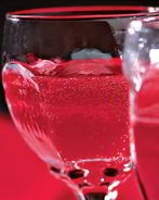 Напиток с клюквой и гранатом