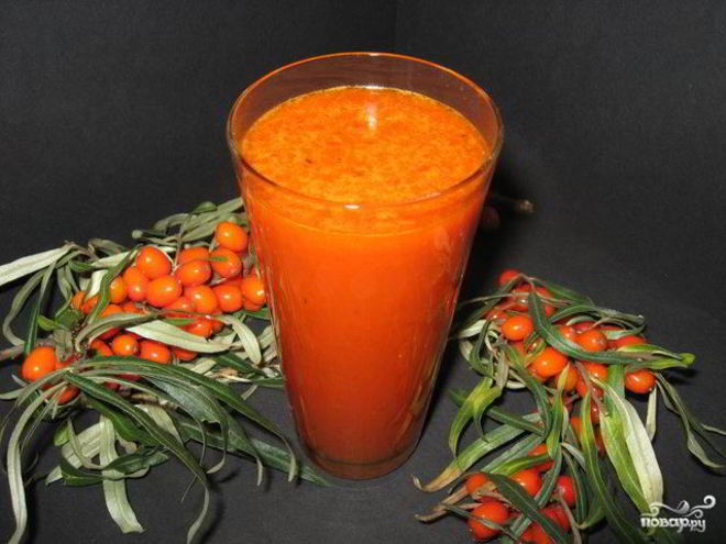 Рецепт облепихового сиропа