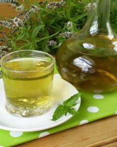 Освежающий напиток из мяты