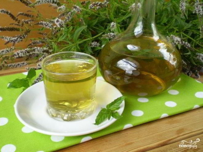 Рецепт освежающего напитка из мяты