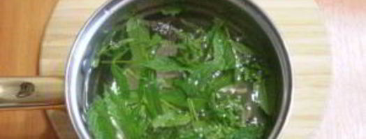 освежающий напиток из мяты. Шаг 2