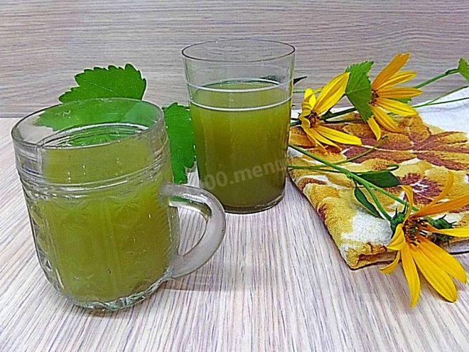 Рецепт прохладительного напитка из виноградных листьев