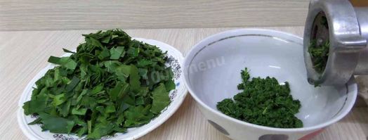 прохладительный напиток из виноградных листьев. Шаг 3