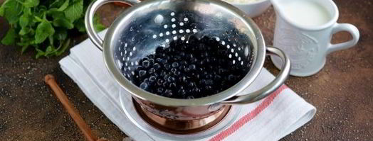 протеиновый коктейль с черникой и творогом. Шаг 3