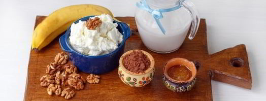 протеиновый коктейль шоколадный. Шаг 2