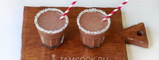 протеиновый коктейль шоколадный. Шаг 6